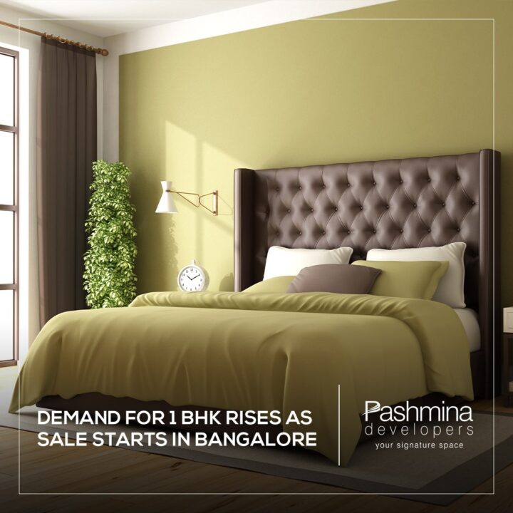 Demand for 1 BHK rises as Sale Starts in Bangalore